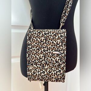 Travelon Cheetah Print Crossbody Bag